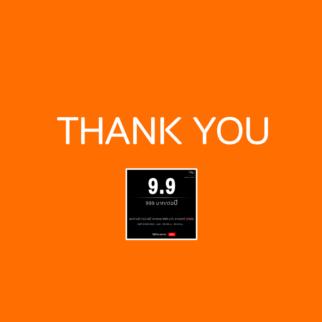THANK YOU9.9